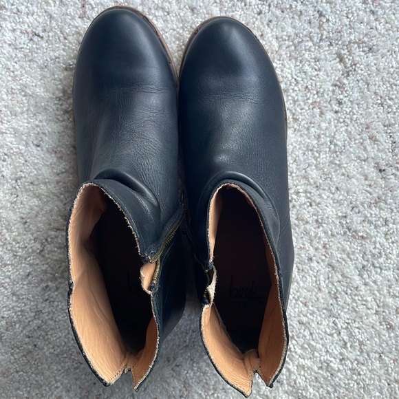 BEEK Quail Black Leather Ankle Boot - Picture 7 of 16